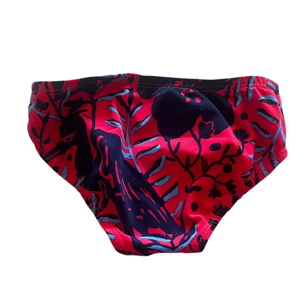 Lilly Pulitzer Bobby Rashguard Set Up Size 4 Ruby Red Heron My Own
